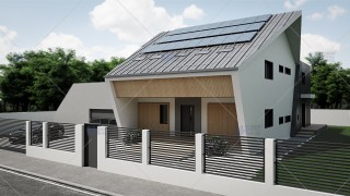 Proiect personalizat casa cu piscina interioara si sauna - Casa Brasov